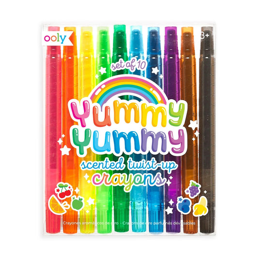 Ooly Markers, Pens, Brushes & Crayons Default Yummy Yummy Scented Twist-Up Crayons