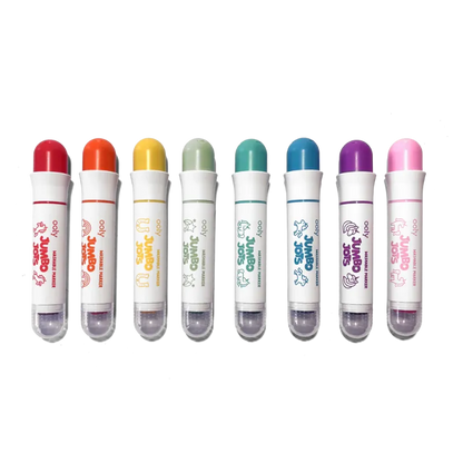 Ooly Markers, Pens, Brushes & Crayons Jumbo Jots Dual Tip Stamp Markers - Unicorn