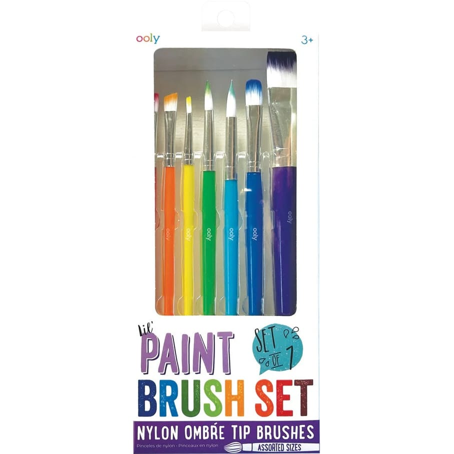 Ooly Markers, Pens, Brushes & Crayons Lil' Paint Brush Set