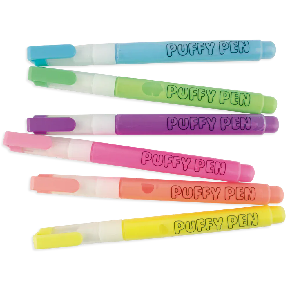 Ooly Markers, Pens, Brushes & Crayons Magic Puffy Neon Pens