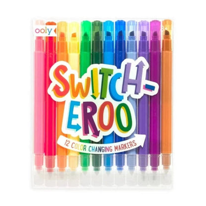 Ooly Markers, Pens, Brushes & Crayons Switch-Eroo Color Changing Markers