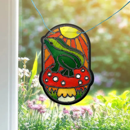 Ooly Scratch Arts & Crafts Scratch & Scribble Mini Window Kit Garden