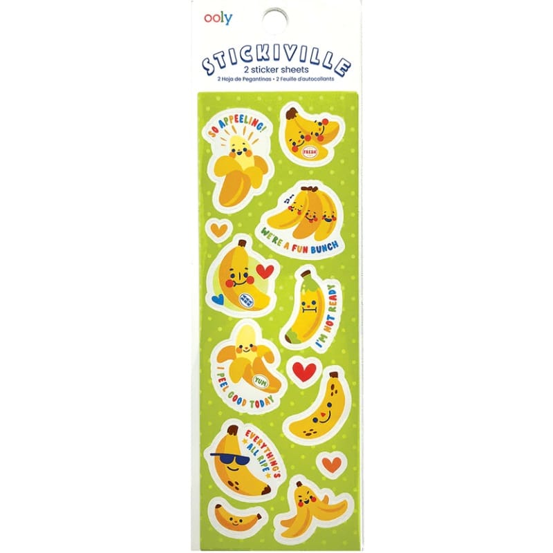 Ooly Stickers Default Stickiville Lil Bananas Stickers