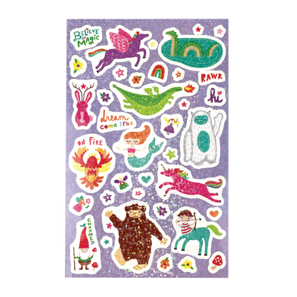Ooly Stickers Default Stickiville Magic Land Holographic Stickers