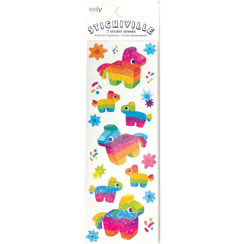 Ooly Stickers Default Stickiville Pinata Party Stickers