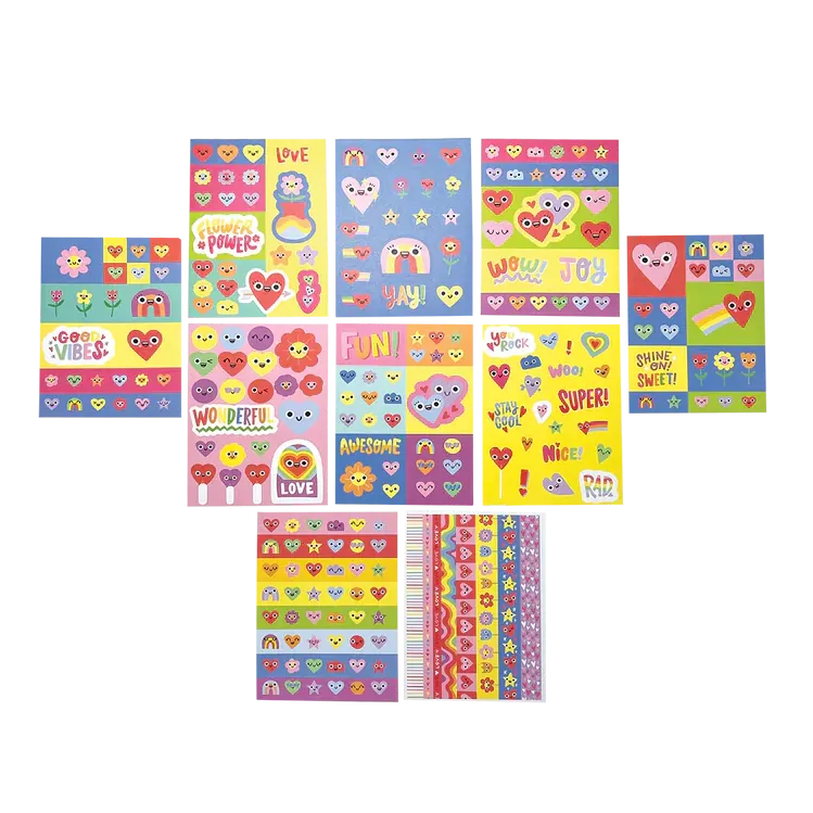 Ooly Stickers Stickiville Stickers - Happy Hearts