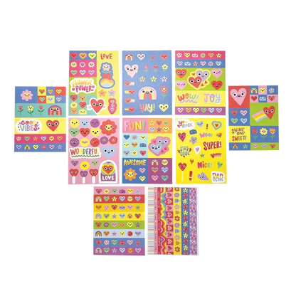 Ooly Stickers Stickiville Stickers - Happy Hearts