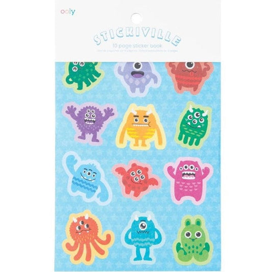 Ooly Stickers Stickiville Stickers - Monsters