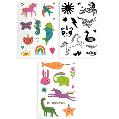 Ooly Temporary Tattoos Default Mini Tattoo Palooza Temporary Tattoos - Unicorn Party