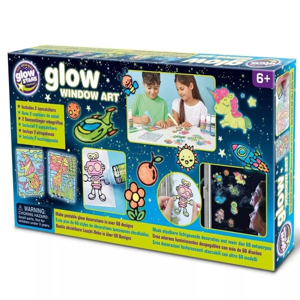 Original Glow Stars Co Coloring & Painting Kits Default Glow Window Art