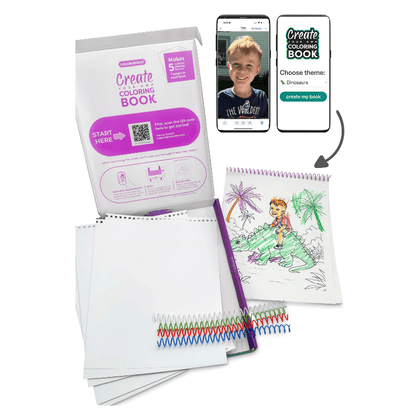 Paintable Pictures Coloring & Painting Kits Colorables: Create Your Own Coloring Book