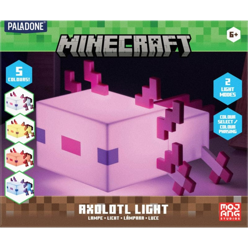 Paladone Decor Minecraft Axolotl Light