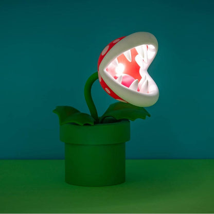 Paladone Decor Super Mario Mini Piranha Plant Posable Lamp