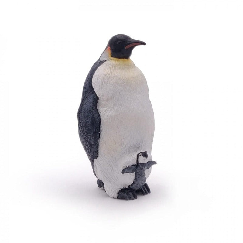 Papo Miniature WildLife 50033 Emperor Penguin w/ Chick