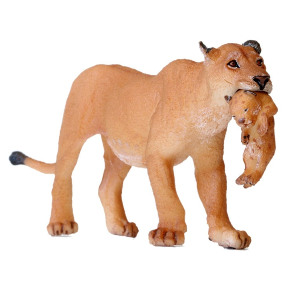 Papo Miniature WildLife 50043 Lioness With Cub