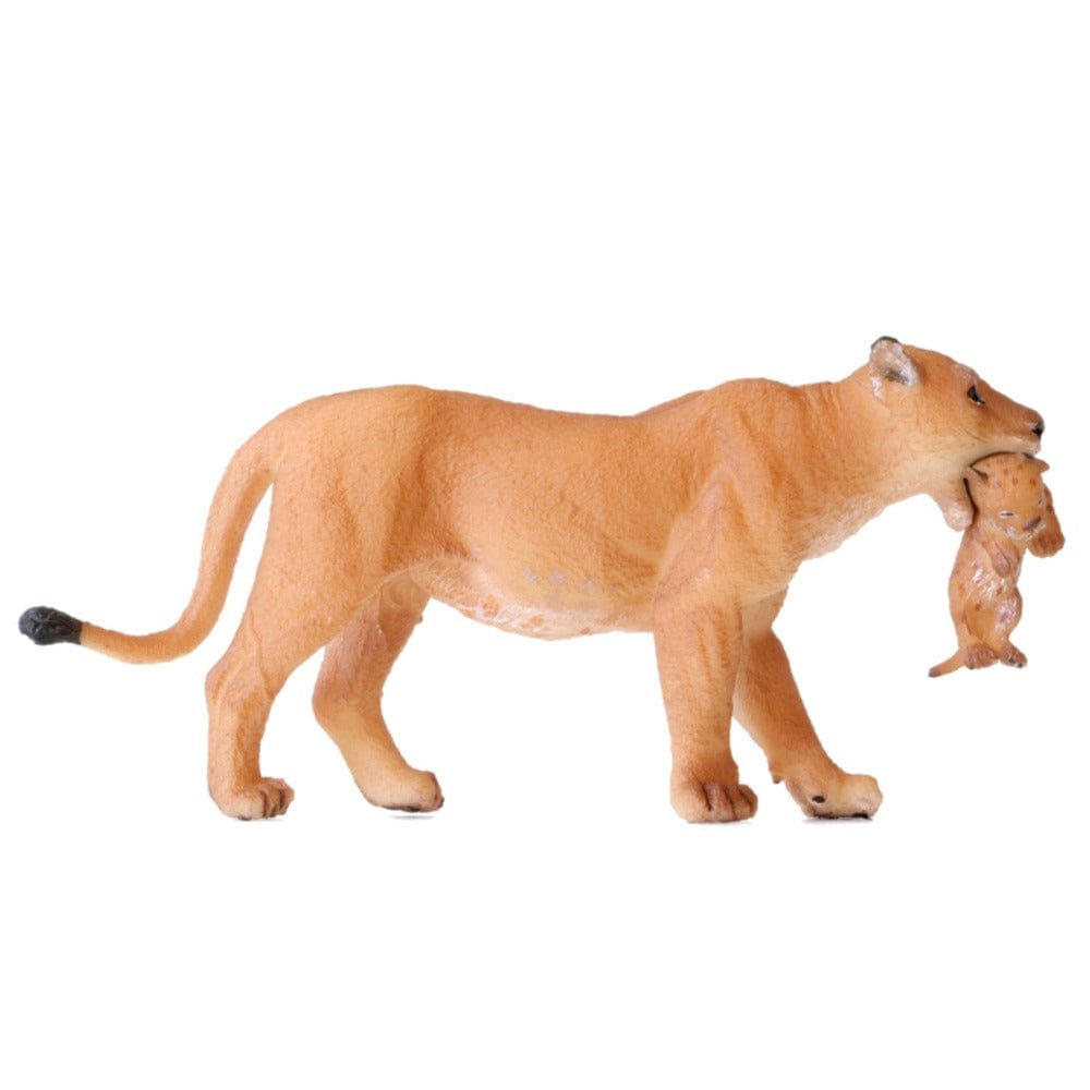 Papo Miniature WildLife 50043 Lioness With Cub