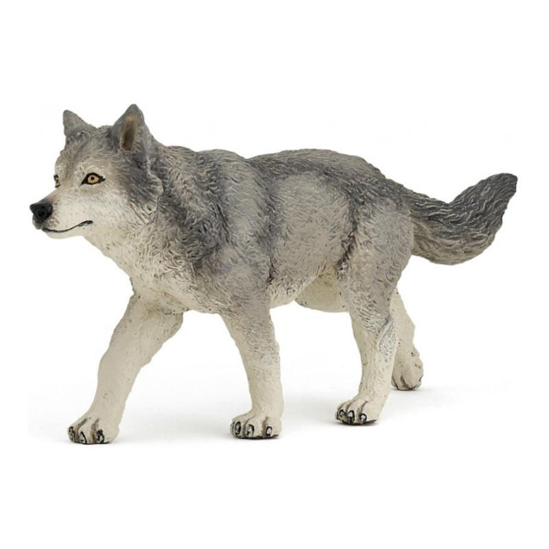 Papo Miniature WildLife 53012 Grey Wolf