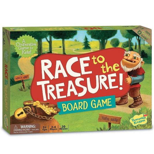 Peaceable Kingdom Cooperative Games Race to the Treasure!