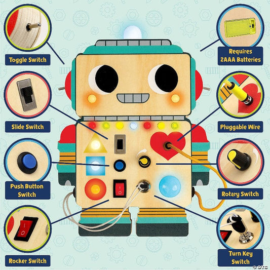 Peaceable Kingdom Educational Play Default Blinkity Bot