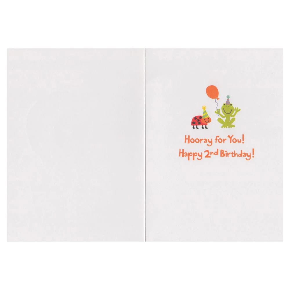 Peaceable Kingdom Gift Enclosure Cards Age 2 Foil Lettering Card