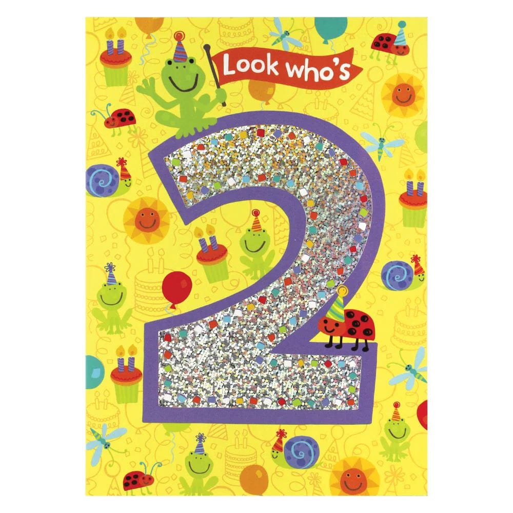 Peaceable Kingdom Gift Enclosure Cards Age 2 Foil Lettering Card