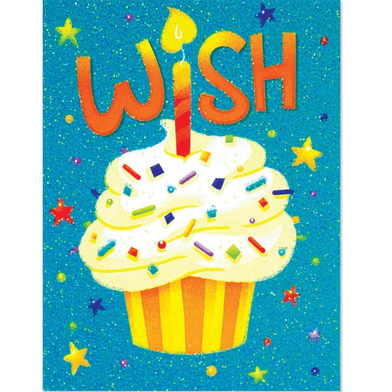 Peaceable Kingdom Gift Enclosure Cards Cupcake Glitter Gift Enclosure