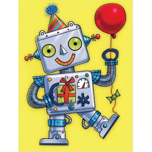 Peaceable Kingdom Mini Gift Enclosure Cards Default Robot Gift Enclosure