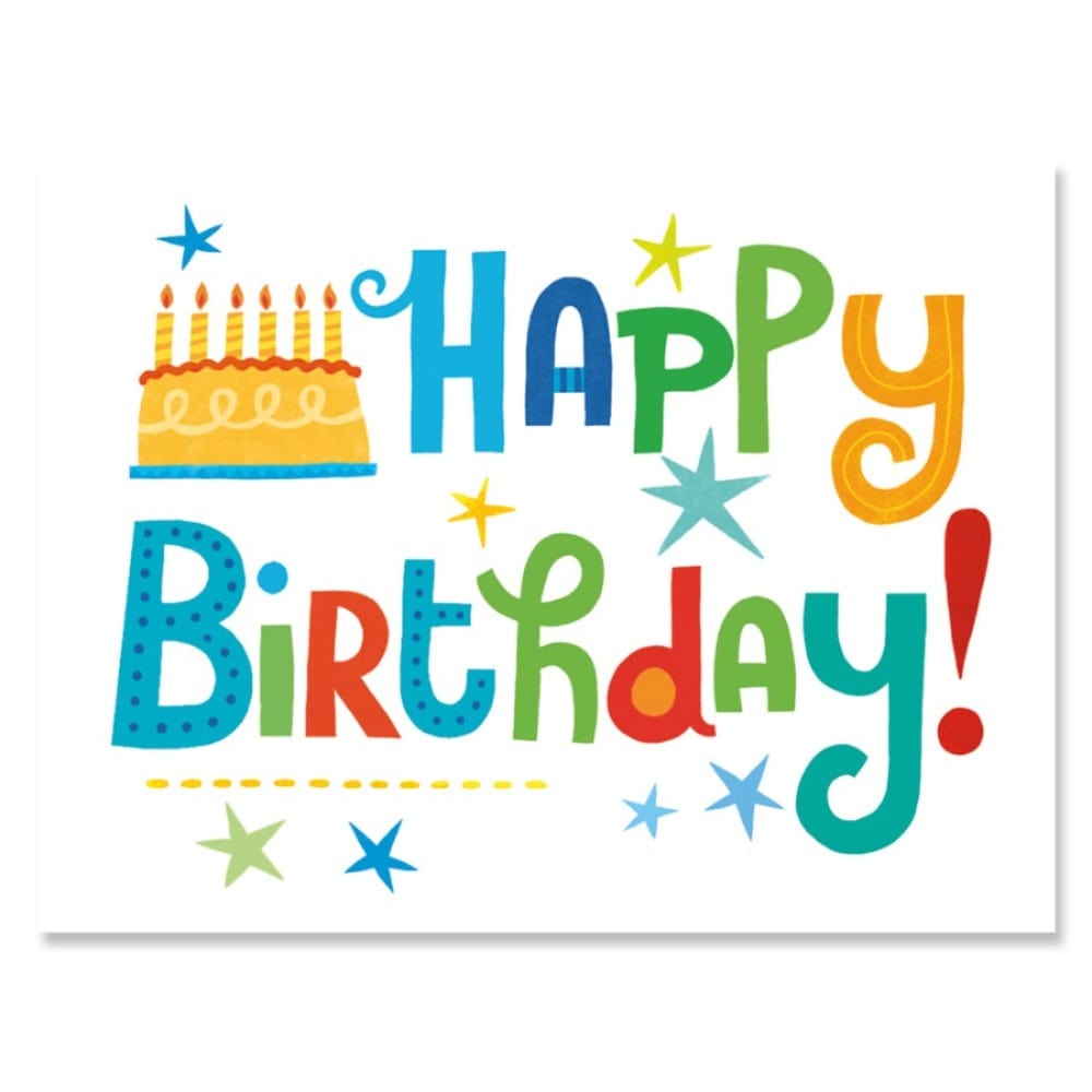 Peaceable Kingdom Mini Gift Enclosure Cards Happy Birthday Gift Enclosure