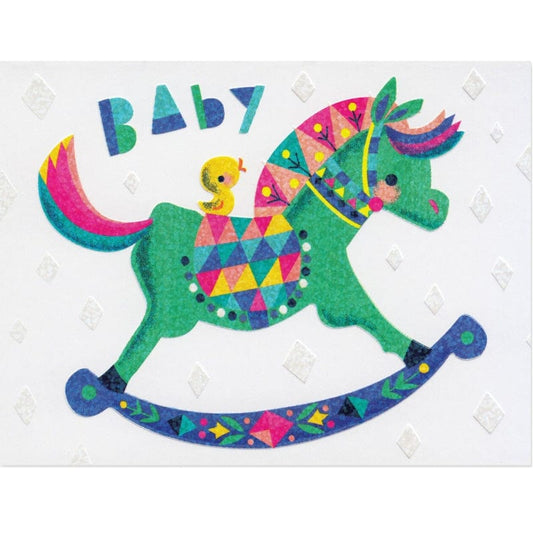 Peaceable Kingdom Mini Gift Enclosure Cards Rocking Horse Enclosure Card
