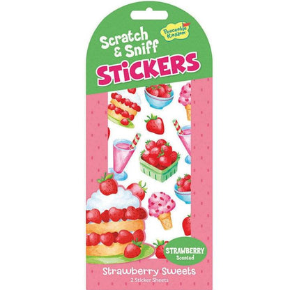 Peaceable Kingdom Scented Stickers Strawberry Sweets Scratch and Sniff Stickers