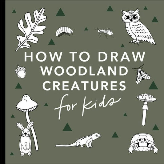 Penguin Random House Coloring & Painting Books Default How to Draw for Kids: Mushrooms & Woodland Creatures