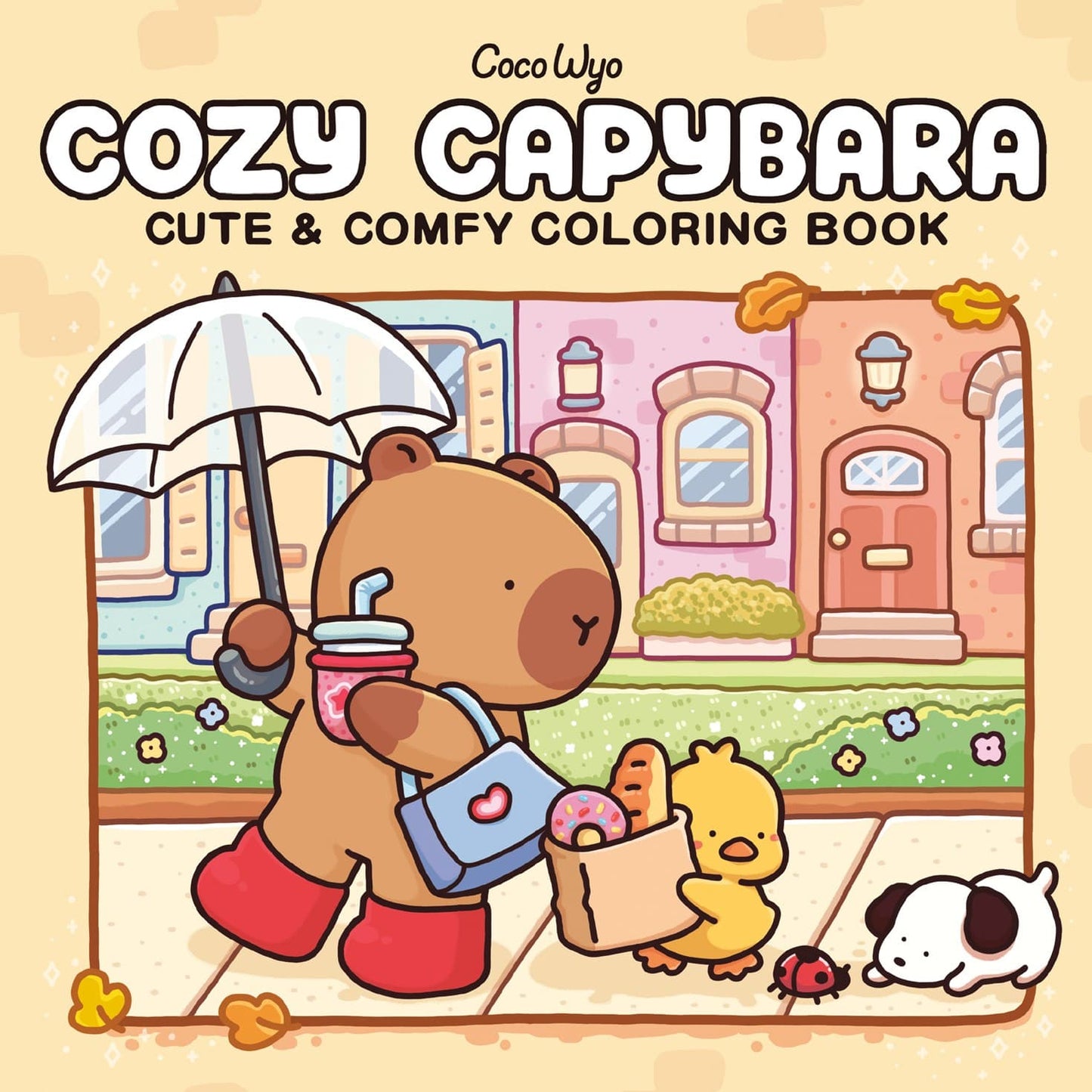 Penguin Random House Cozy Capybara: Coloring Book for Adults and Kids