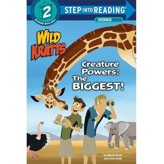 Penguin Random House I Can Read Level 2 Books Default Creature Powers: The Biggest! (Wild Kratts) (Step Into Reading Lvl 2)