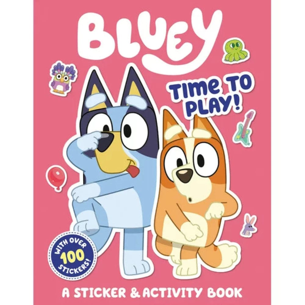Penguin Young Readers Activity Books Bluey Time to Play! A Sticker & Activity Book