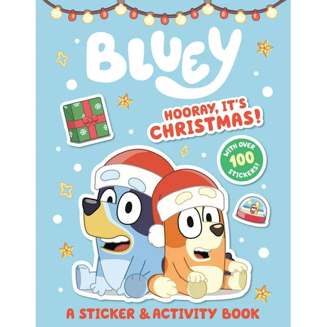 Penguin Young Readers Activity Books Default Bluey: Hooray, It's Christmas! A Sticker & Activity Book