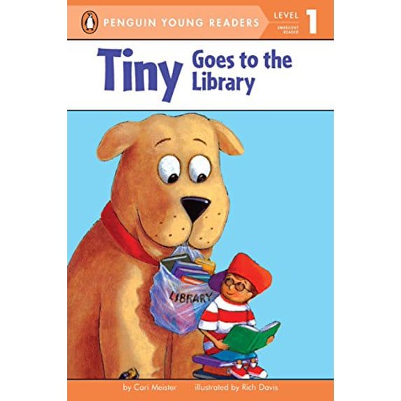 Tiny Goes to the Library (Level 1 Reader) – Timeless Toys Chicago