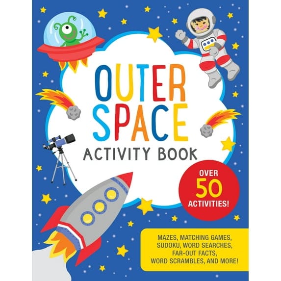 Peter Pauper Press Activity Books Outer Space Activity Book