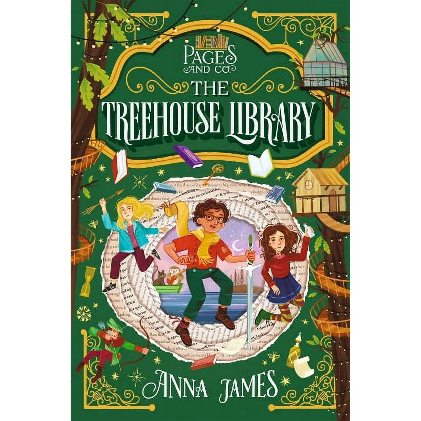 Philomel Books Paperback Books Default Pages & Co. - The Treehouse Library (Book #5)