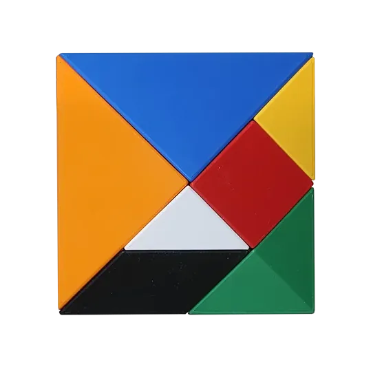 Pickagram Magnetic Puzzle Default Pickagram Magnetic 3D Art Puzzle: Multicolor