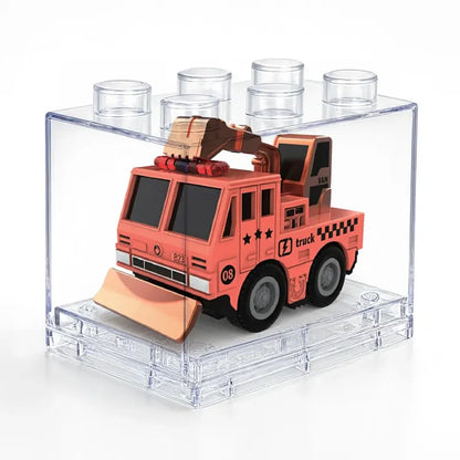 PJM Distribution Pullback Vehicles Pull-back Construction Vehicle in Case (Assorted Styles)
