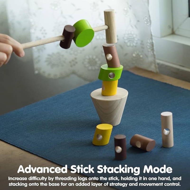 Plan Toys Balancing Games Stacking Logs