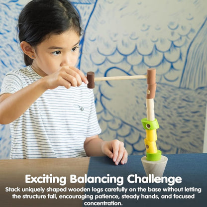 Plan Toys Balancing Games Stacking Logs
