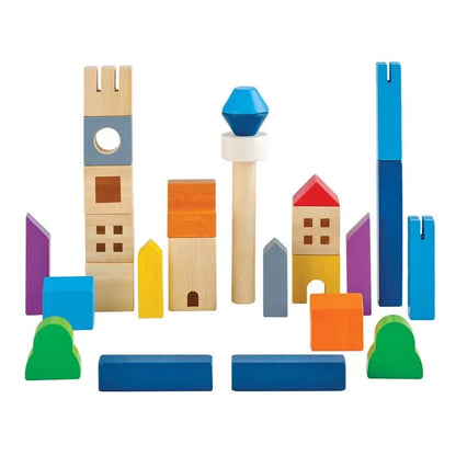 Plan Toys Block Sets Cityscape Blocks