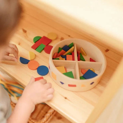 Plan Toys Educational Play Mosaic Board Container