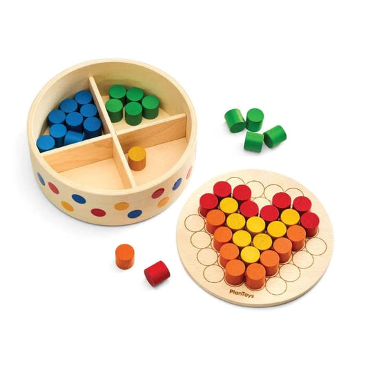 Plan Toys Educational Play Pattern Peg Board