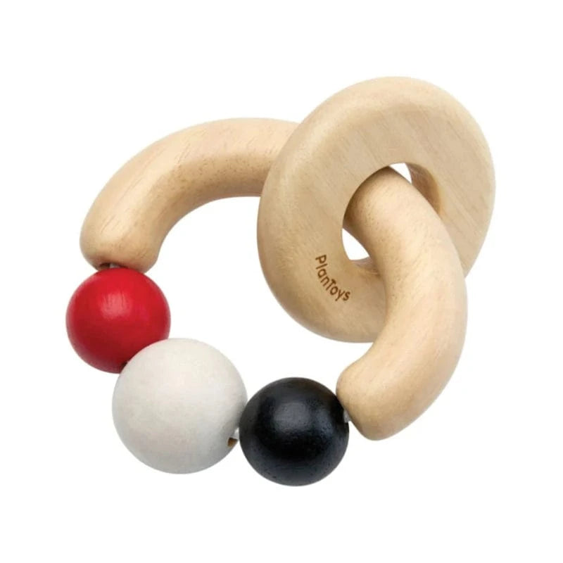 Plan Toys Rattles & Teethers High Contrast Beads Rattle