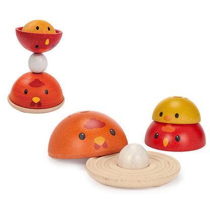 Plan Toys Stack and Nest Toys Chicken Nesting