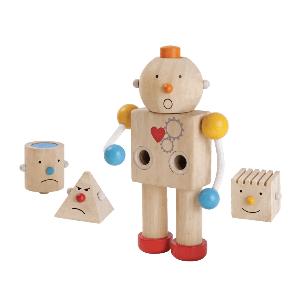 Plan Toys Toddler Default Build-a-Robot