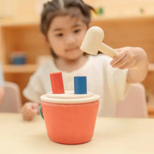 Plan Toys Toddler Hammering Peg Bucket