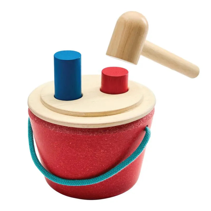 Plan Toys Toddler Hammering Peg Bucket